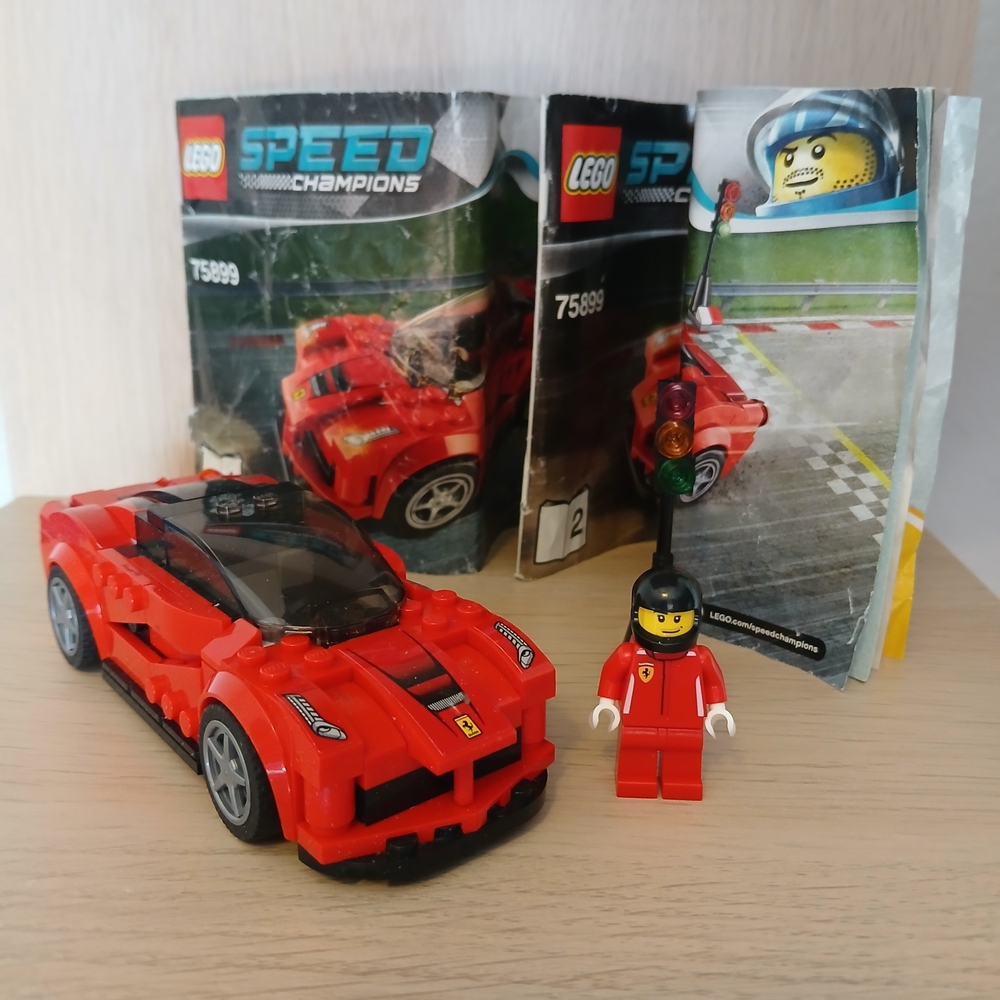 LEGO SPEED CHAMPIONS LaFerrari 75899 Complete Set/Manuals/Box